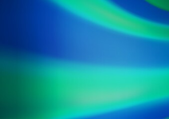 Fototapeta premium Light BLUE vector glossy abstract template.