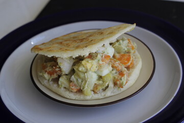 chicken and vegetable salad