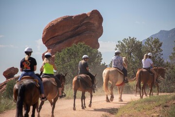 Horseback Tour of the Garden of the Gods in Colorado Springs