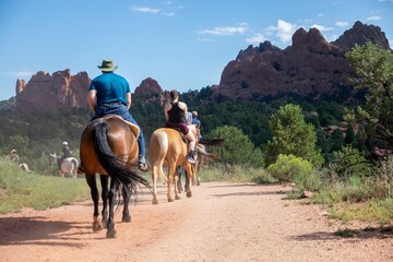 Horseback Tour of the Garden of the Gods in Colorado Springs