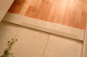 大理石框のバリアフリー