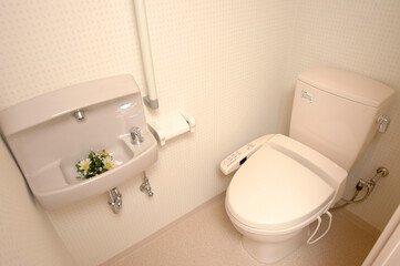 手洗い付きとトイレ