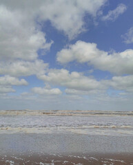 beach in the morning