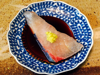 シマアジの刺身