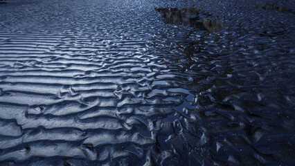 Cove sand ripple marks, Ut a Lonna, Faroe Islands