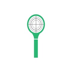 mosquito racket vector design