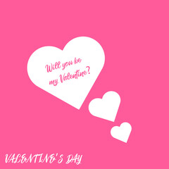 Happy Valentine's day card. Happy Valentine's Day lettering. Icons, lettering,, typography related to Valentine's day. Can be used in infographic, advertising. Vector illustration isolated on white. 