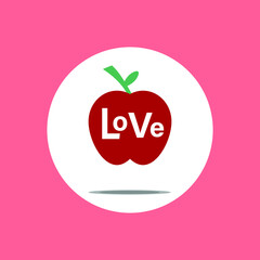 Happy Valentine's day card. Happy Valentine's Day lettering. Icons, lettering,, typography related to Valentine's day. Can be used in infographic, advertising. Vector illustration isolated on white. 