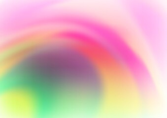 Light Pink, Green vector blur pattern.