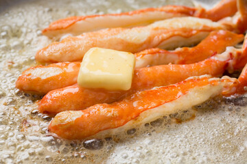 蟹足のバター焼 © Paylessimages