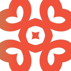 Ethnic ceramic tile in mexican talavera.