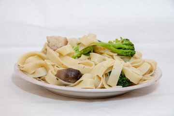 pasta with pesto sauce