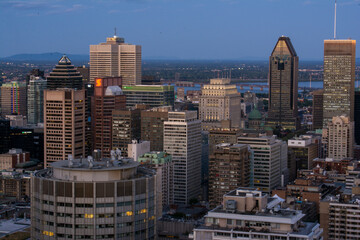 Montreal City Skyline