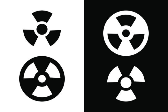 Circles fan symbol or radiation warning sign. Very suitable in various business purposes, also for icon, symbol and many more.