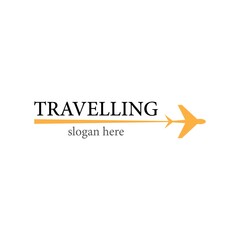 Fototapeta na wymiar Traveling logo template