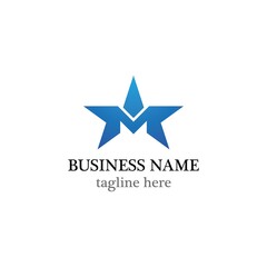 M Letter logo business