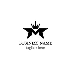 M Letter logo business