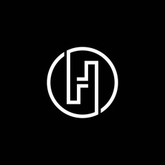 H Letter logo business