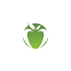 Apple logo vector icon