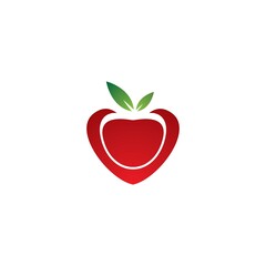 Apple logo vector icon