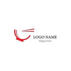 Restaurant logo template