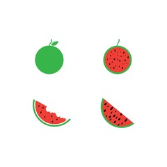 watermelon logo template