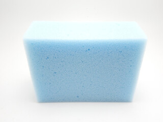 Blue multi purpose sponge for dishwashing