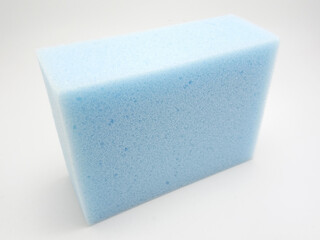 Blue multi purpose sponge for dishwashing