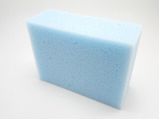 Blue multi purpose sponge for dishwashing