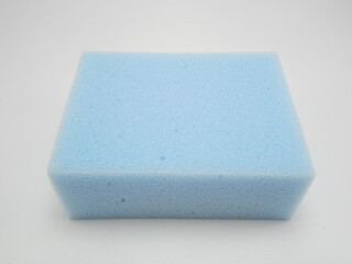 Blue multi purpose sponge for dishwashing