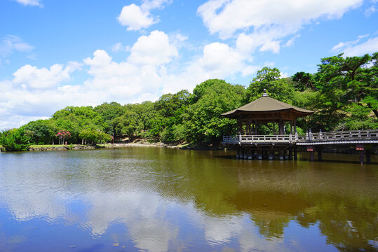 Ukimido Pavilion,Nara City, Nara Pref., Japan	