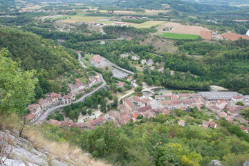 Naklejka premium pont-en-royans