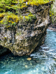 Johnston Canyon Trail at Banff National Park, Alberta, Canada