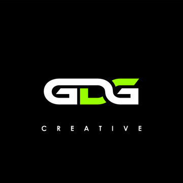 GDG Letter Initial Logo Design Template Vector Illustration