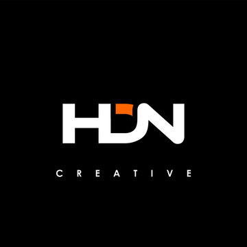 HDN Letter Initial Logo Design Template Vector Illustration