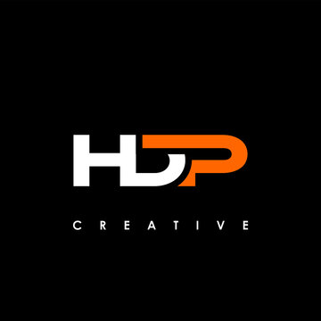HDP Letter Initial Logo Design Template Vector Illustration