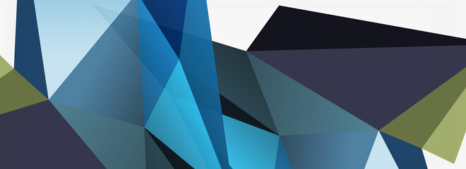 Obraz premium 3d mosaic abstract backgrounds, low poly shape geometric design