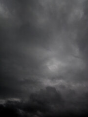 Obraz premium storm clouds timelapse