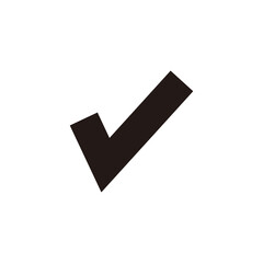 checkmark icon symbol vector illustration	