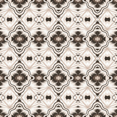 Seamless pattern with a Maltese cross for tiles, fabrics, wallpaper