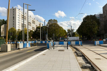 Travaux, Tram, Choisy le Roi, 94, Val de Marne