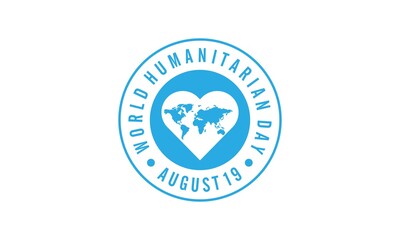 
world humanitarian day logo