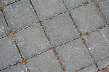 grey paving tiles texture or background
