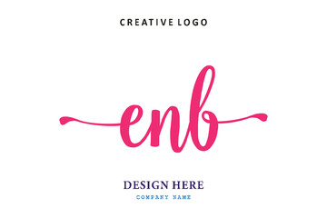 ENBA lettering logo is simple, easy to understand and authoritative
