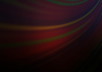 Dark Orange vector abstract bright template.