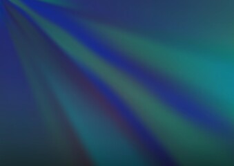 Light BLUE vector blurred shine abstract template.