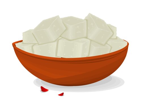 Petha Indian Sweets or Mithai Food Vector