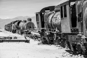 old steam locomotive
