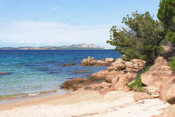 Fototapeta na wymiar Amazing beach landscape photography on Sardinia