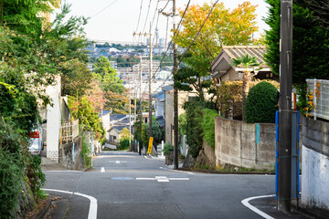住宅街・郊外の住宅地　イメージ